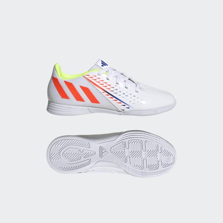 Predador Edge.4 Tênis Sala Interior Adidas Branco