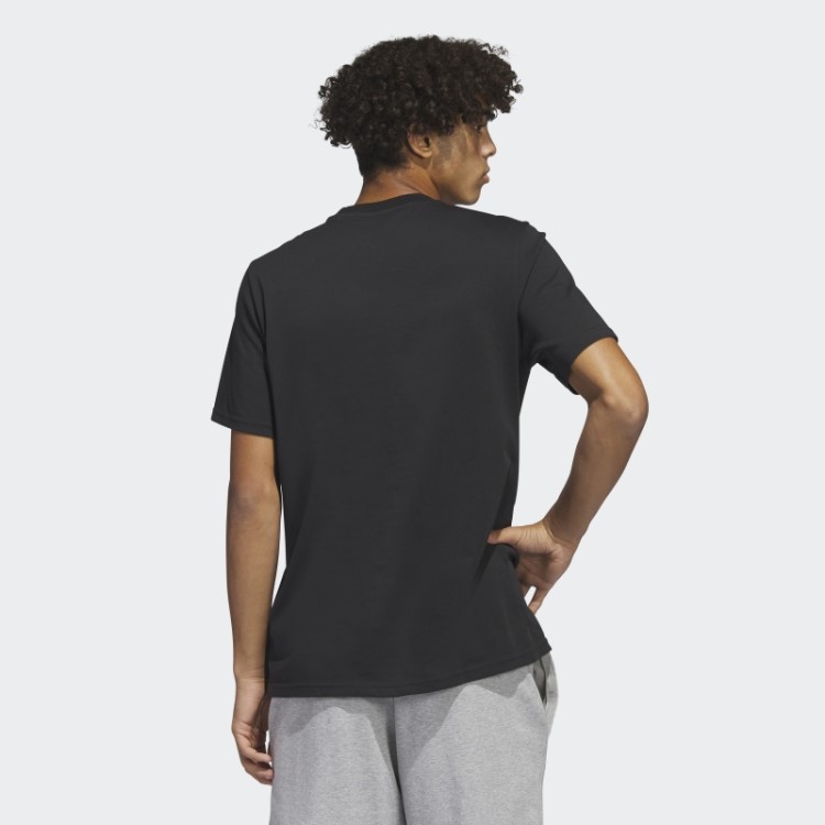 Preenchimento De Caneta Com Logotipo Preto - Camiseta Estampada Para Roupas Esportivas Adidas