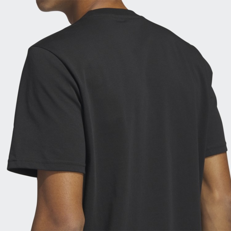 Preenchimento De Caneta Com Logotipo Preto - Camiseta Estampada Para Roupas Esportivas Adidas