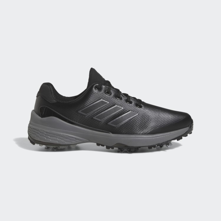 Sapatos De Golfe Adidas Zg23 Prateados Elegantes