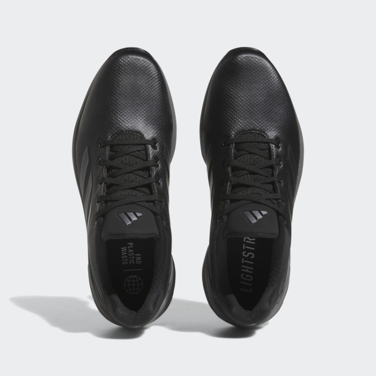 Sapatos De Golfe Adidas Zg23 Prateados Elegantes