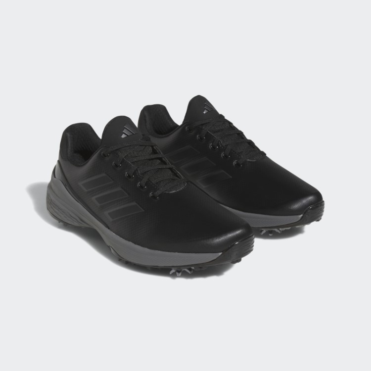 Sapatos De Golfe Adidas Zg23 Prateados Elegantes