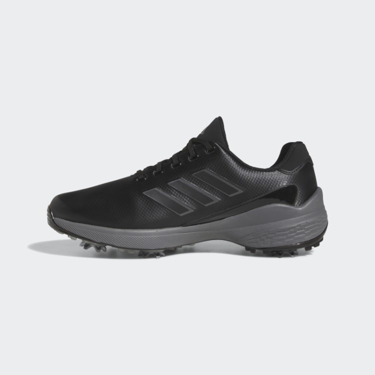 Sapatos De Golfe Adidas Zg23 Prateados Elegantes