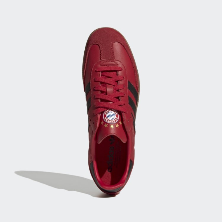 Tênis Adidas Samba Fc Bayern Vermelho