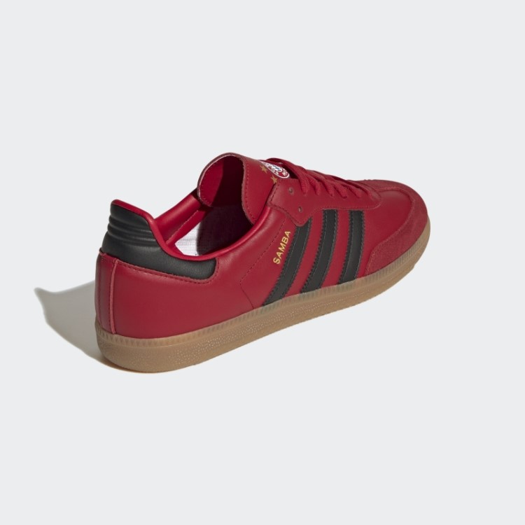 Tênis Adidas Samba Fc Bayern Vermelho