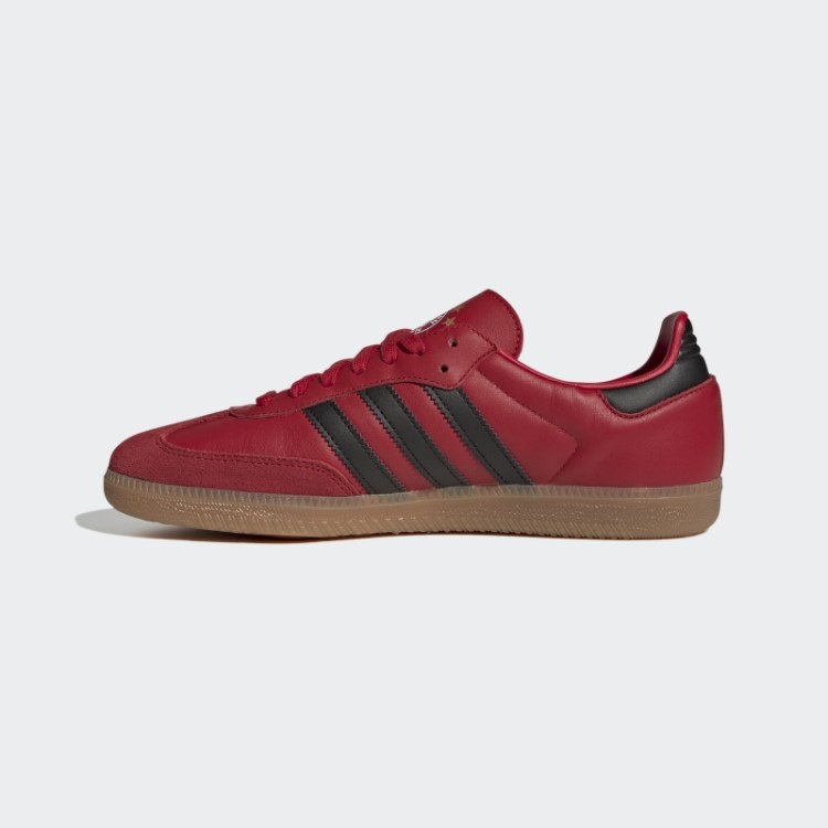 Tênis Adidas Samba Fc Bayern Vermelho