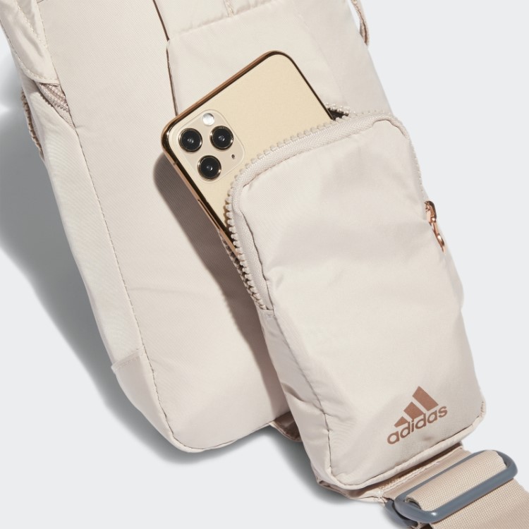 Bolsa Tiracolo Adidas Bege Essencial Sling