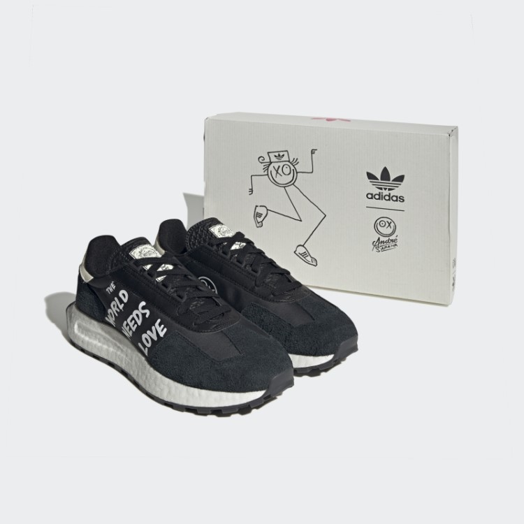 Tênis Preto Adidas Retropy E5 X André Saraiva