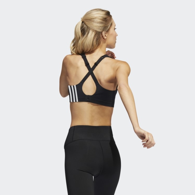 Sutiã Preto Quente Adidas Tlrd Impact Training De Alto Suporte
