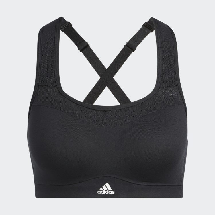 Sutiã Preto Quente Adidas Tlrd Impact Training De Alto Suporte