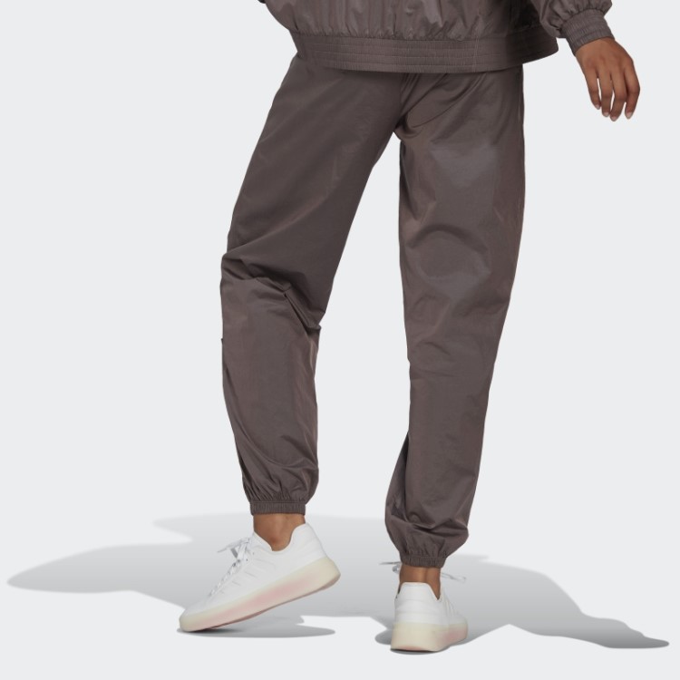 Calça De Tecido Roxo Adidas