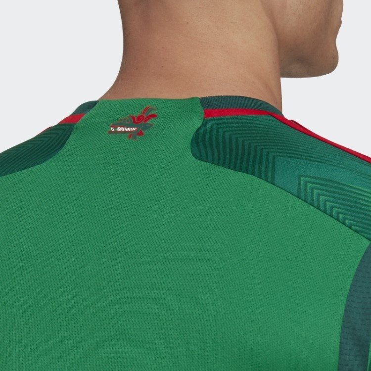 Adidas Mexico 22 Camisa Casa Verde Quente