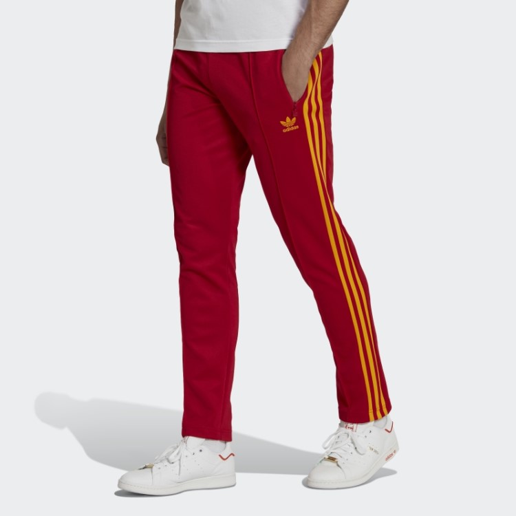 Calça Vermelha Adidas Beckenbauer