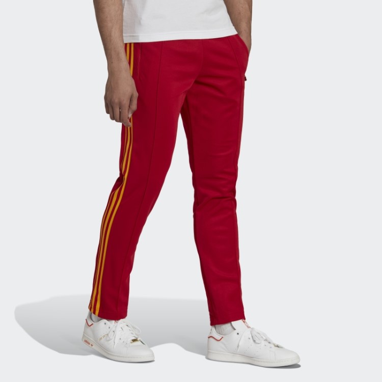 Calça Vermelha Adidas Beckenbauer