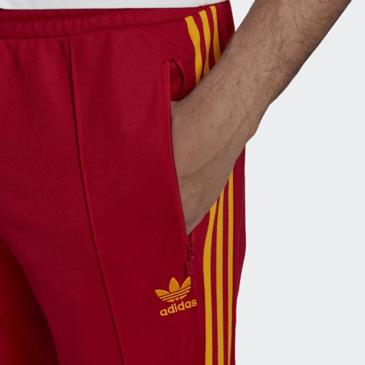 Calça Vermelha Adidas Beckenbauer