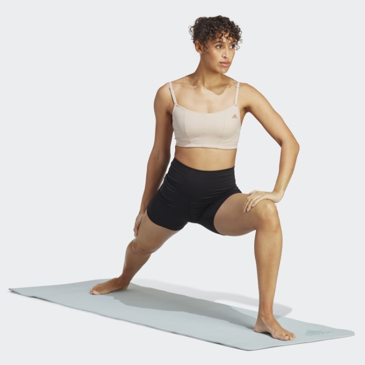 Sutiã Adidas Yoga Studio Light-support Taupe