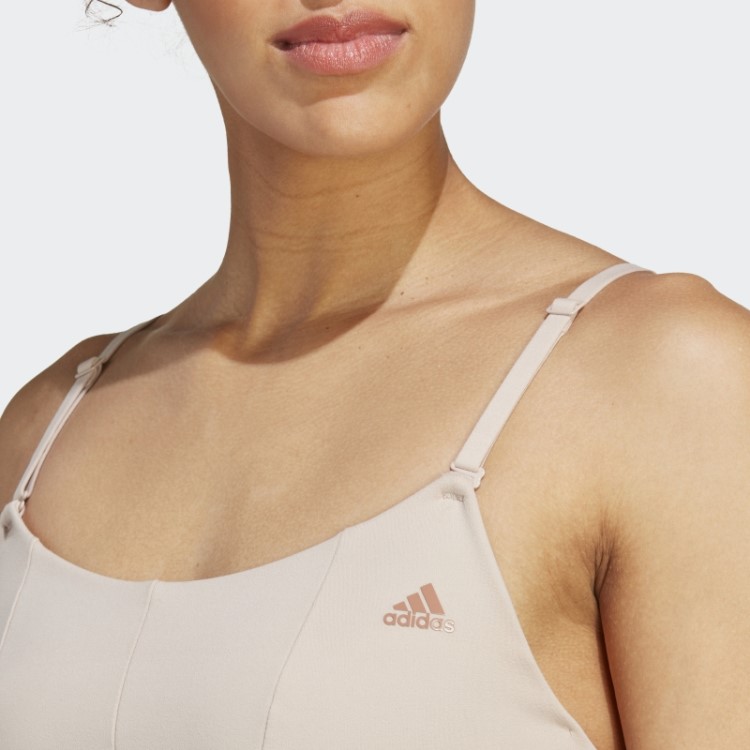 Sutiã Adidas Yoga Studio Light-support Taupe