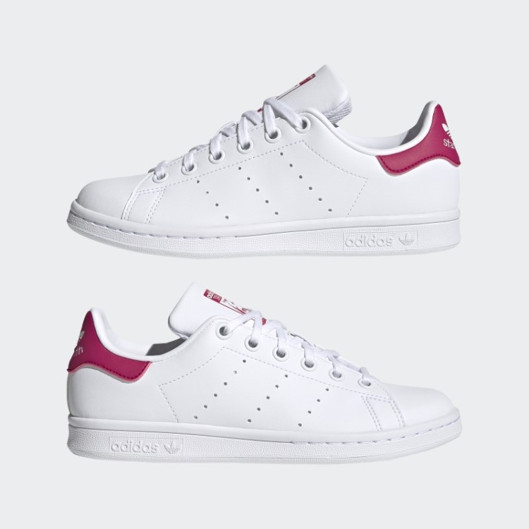 Sapatos Adidas Stan Smith Rosa Ousado Quente