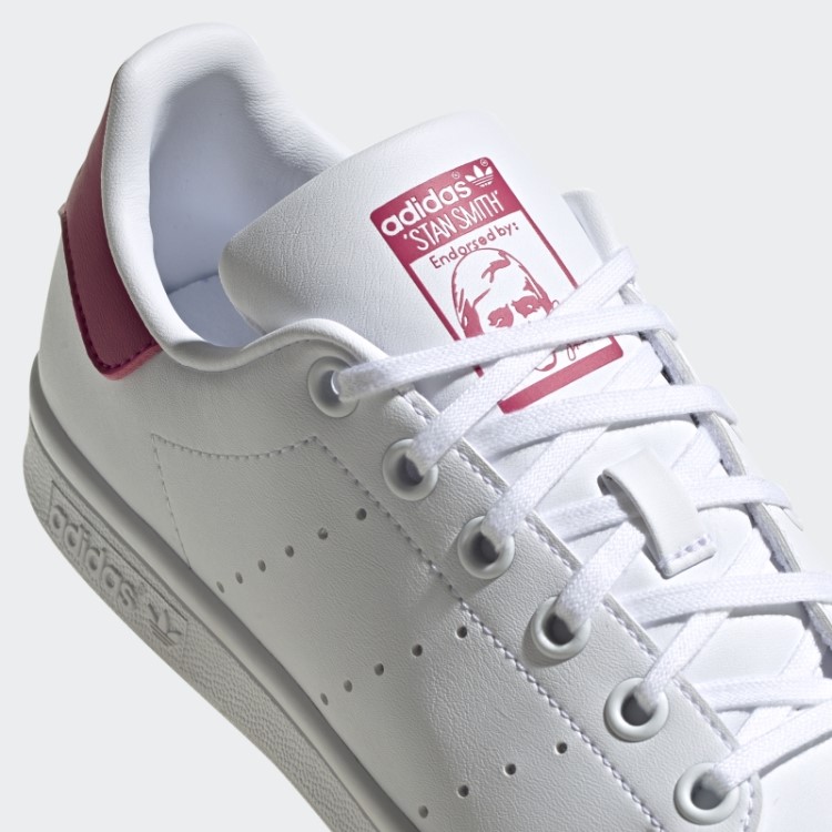 Sapatos Adidas Stan Smith Rosa Ousado Quente