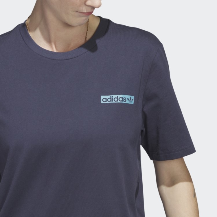 Camiseta 4.0 Circle Adidas Azul Marinho