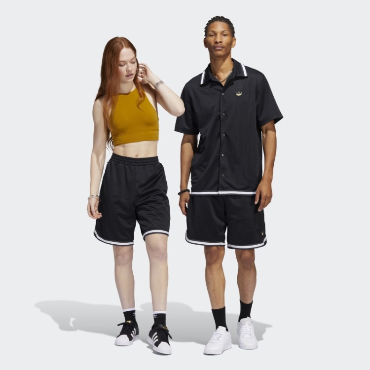 Shorts De Basquete Adidas Tyshawn (gênero Neutro) Preto