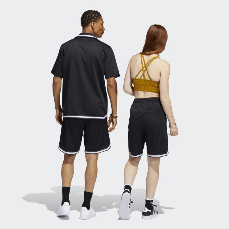 Shorts De Basquete Adidas Tyshawn (gênero Neutro) Preto