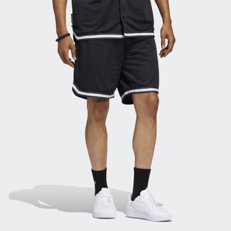 Shorts De Basquete Adidas Tyshawn (gênero Neutro) Preto