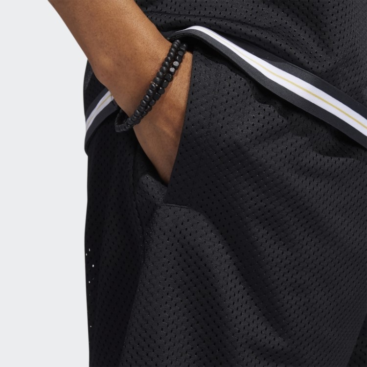 Shorts De Basquete Adidas Tyshawn (gênero Neutro) Preto