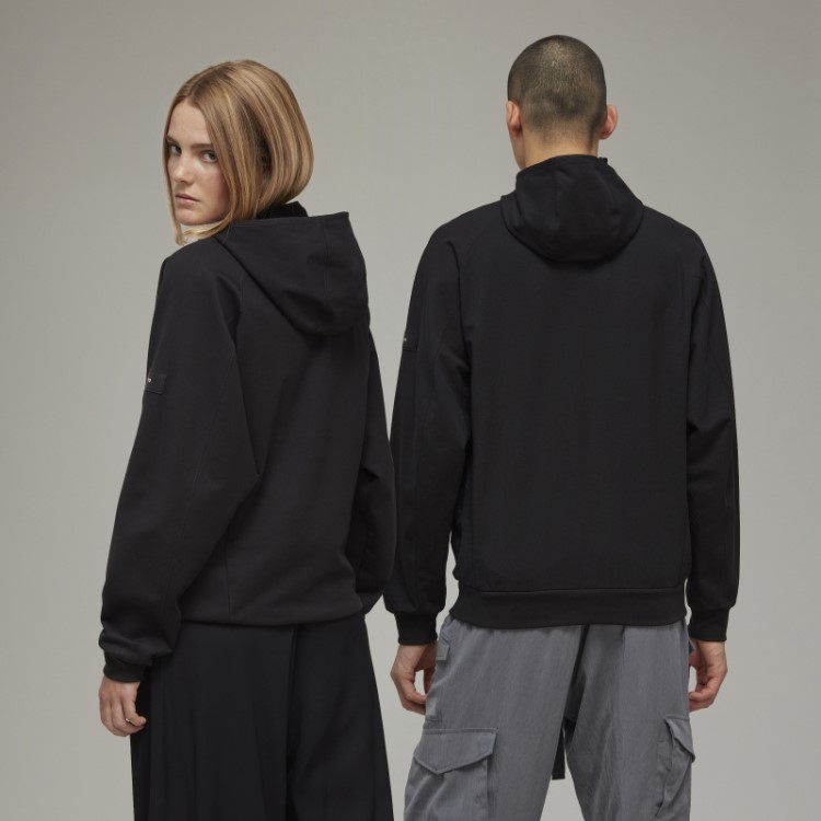 Y-3 Moletom Felpudo Com Zíper Adidas