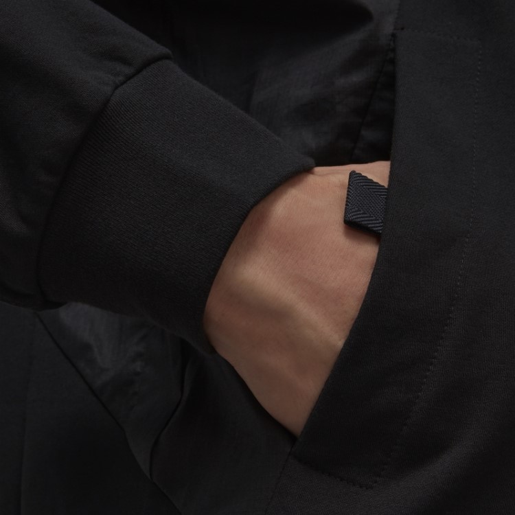 Y-3 Moletom Felpudo Com Zíper Adidas