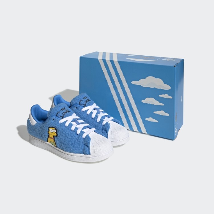 Sapatos Infantis Adidas Superstar Quentes Branco/preto