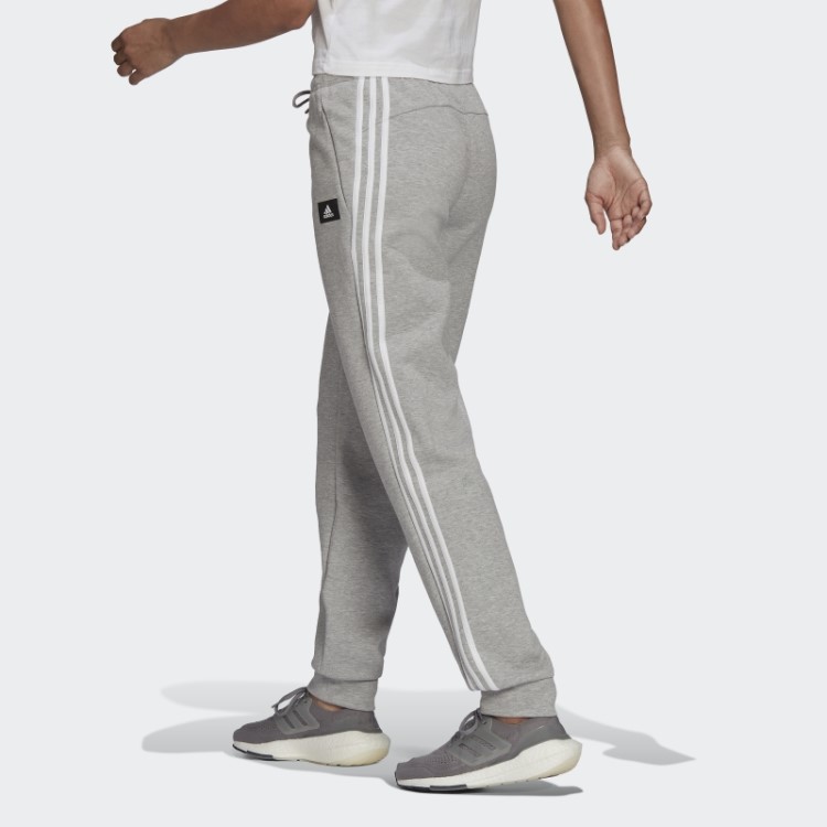 Calça Adidas Sportswear Future Icons Com As Três Listras Cinza Médio
