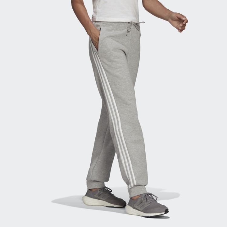Calça Adidas Sportswear Future Icons Com As Três Listras Cinza Médio