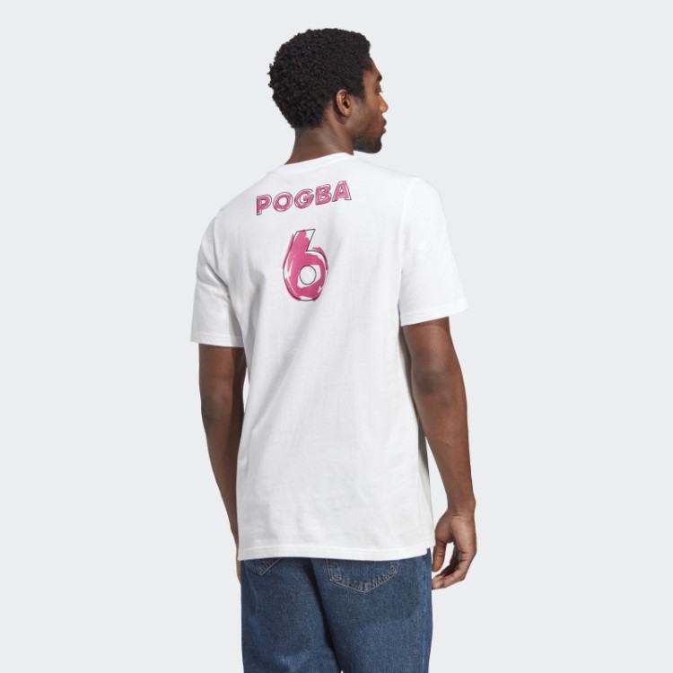 Camiseta Pogba Icon Graphic Adidas Branca