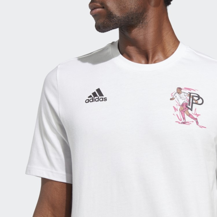 Camiseta Pogba Icon Graphic Adidas Branca