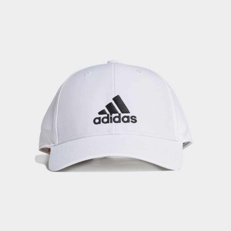 Boné De Beisebol Leve Bordado Adidas Branco