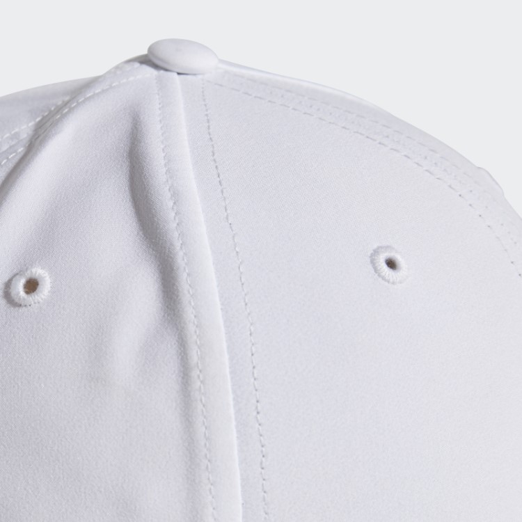 Boné De Beisebol Leve Bordado Adidas Branco