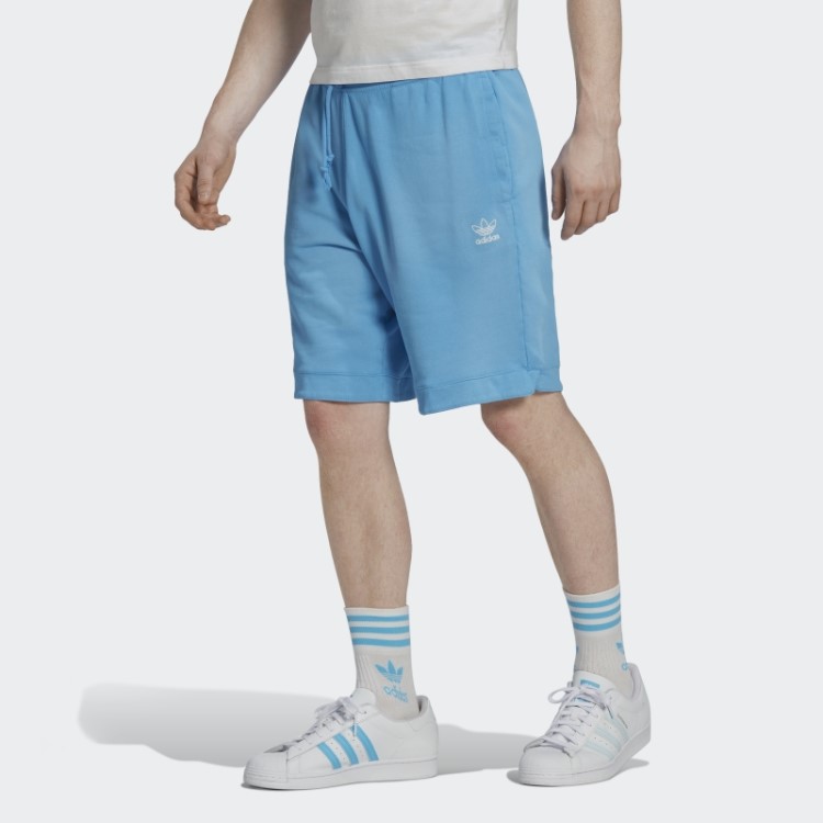 Adidas Blue Essentials+ Feito Com Shorts Naturais