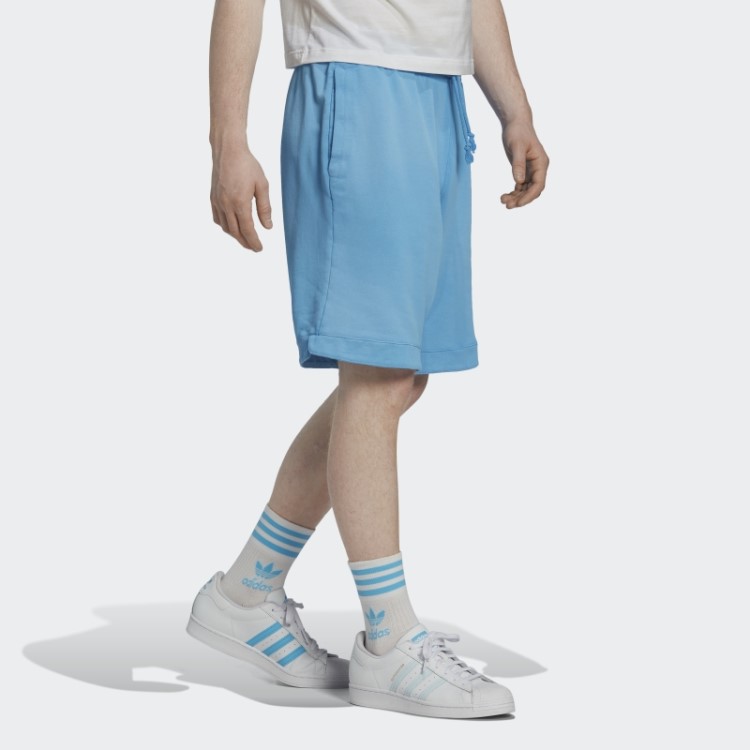 Adidas Blue Essentials+ Feito Com Shorts Naturais