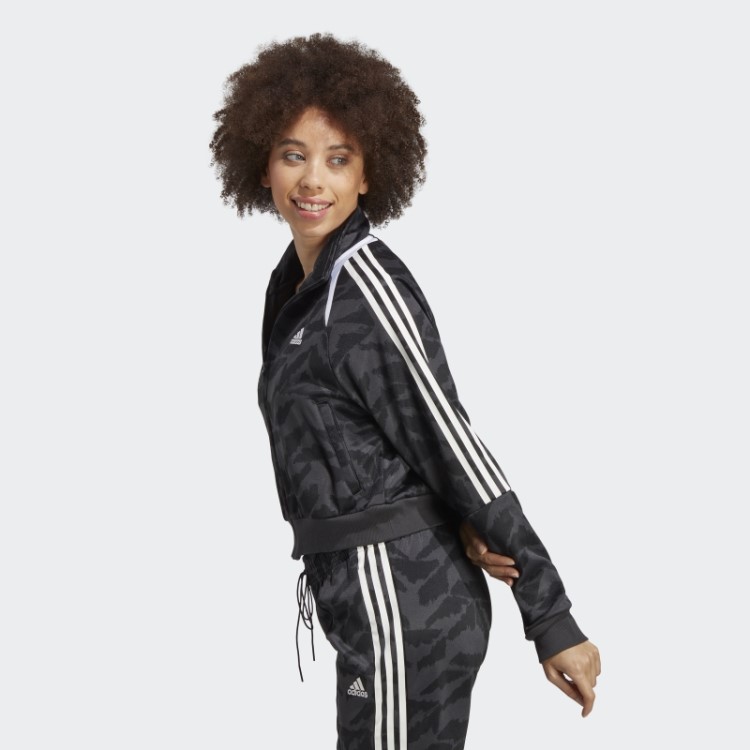 Jaqueta Carbono Adidas Tiro Terno Up Estilo De Vida
