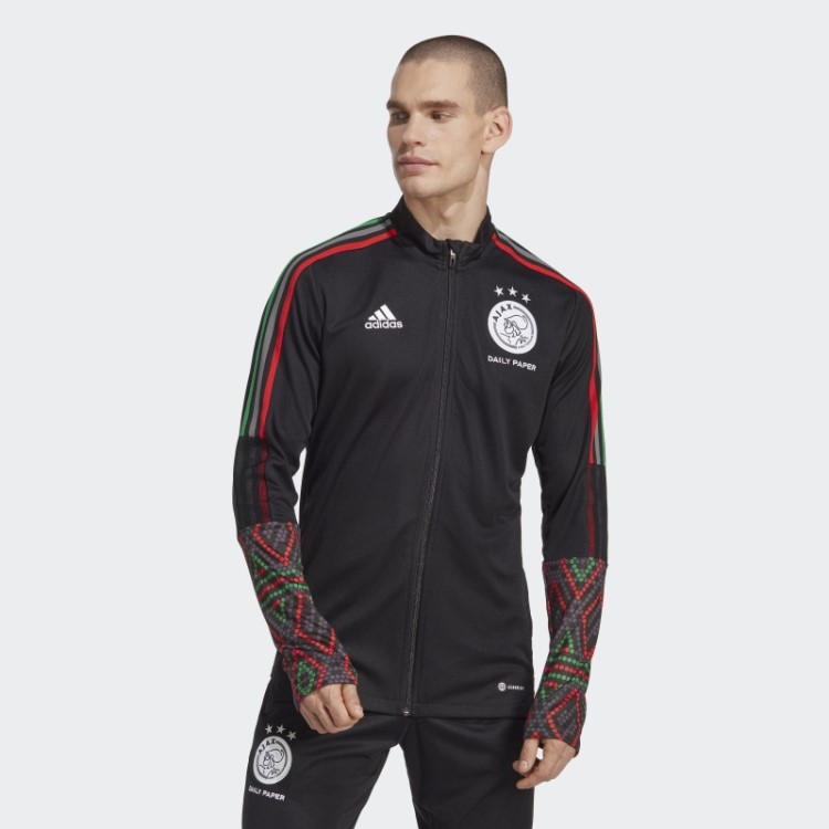 Preto Adidas Ajax Amsterdam X Daily Paper Tiro 21 Track Top