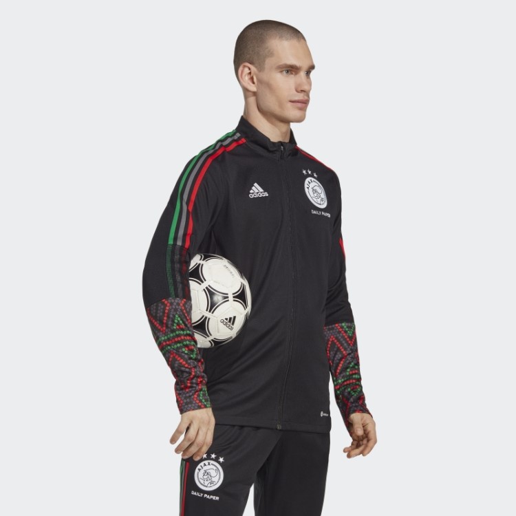 Preto Adidas Ajax Amsterdam X Daily Paper Tiro 21 Track Top