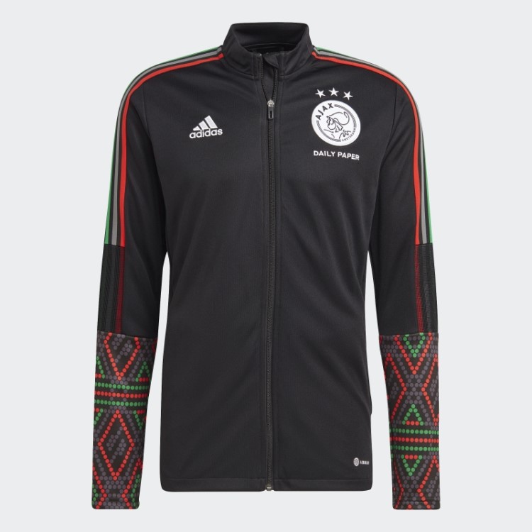 Preto Adidas Ajax Amsterdam X Daily Paper Tiro 21 Track Top
