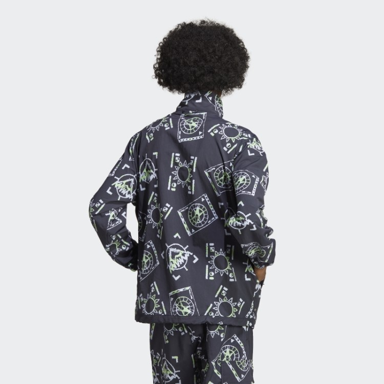 Multicolor Adidas Adventure Allover Arquivo De Impressão Anorak (gênero Neutro) Quente