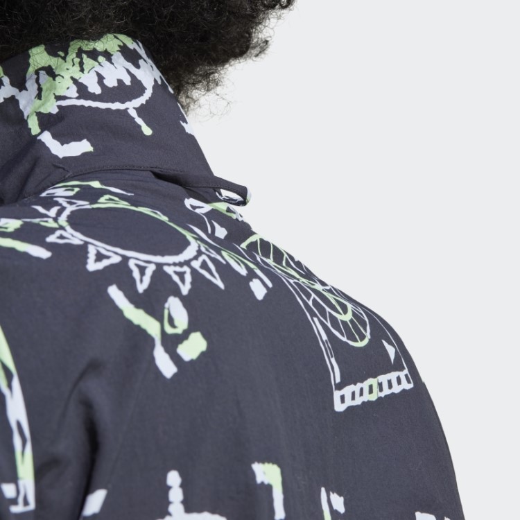 Multicolor Adidas Adventure Allover Arquivo De Impressão Anorak (gênero Neutro) Quente