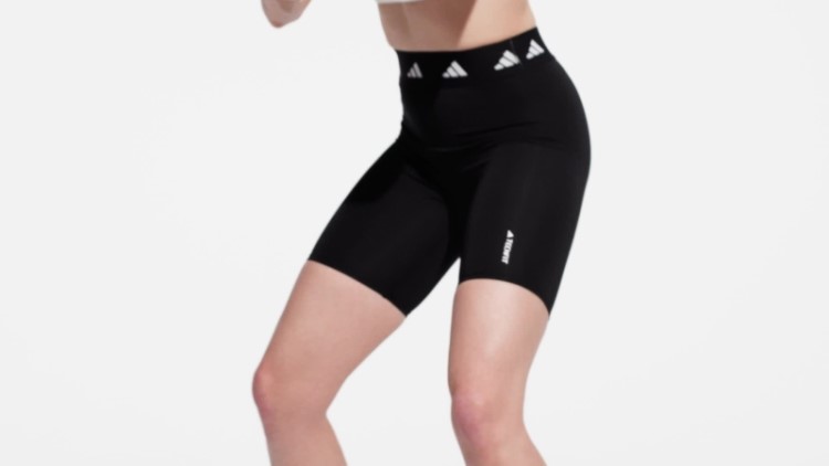 Legging Preta Techfit Bike Adidas