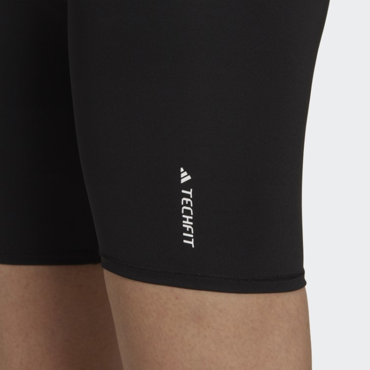 Legging Preta Techfit Bike Adidas