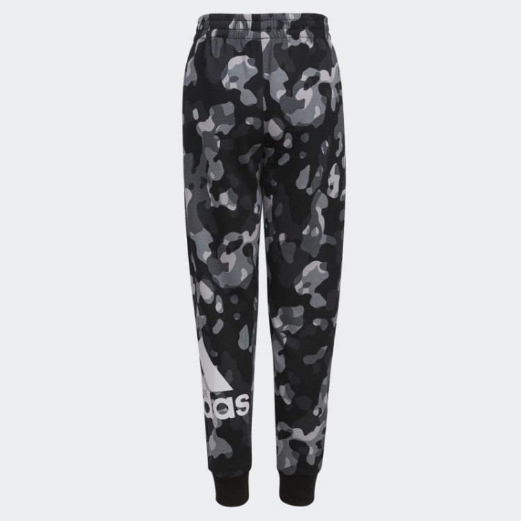 Calça Jogger Camuflada Preta Adidas Core