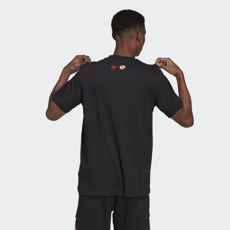 Camiseta Adidas Old Trafford Trefoil Preta