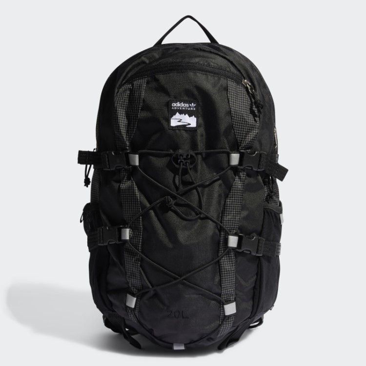 Mochila De Aventura Adidas Grande Moda Preta